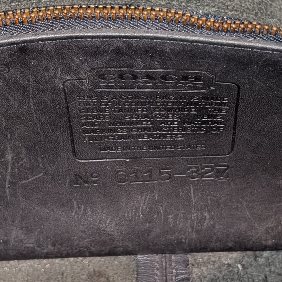 Vintage 1980s Coach City Bag - Picture 6 of 9